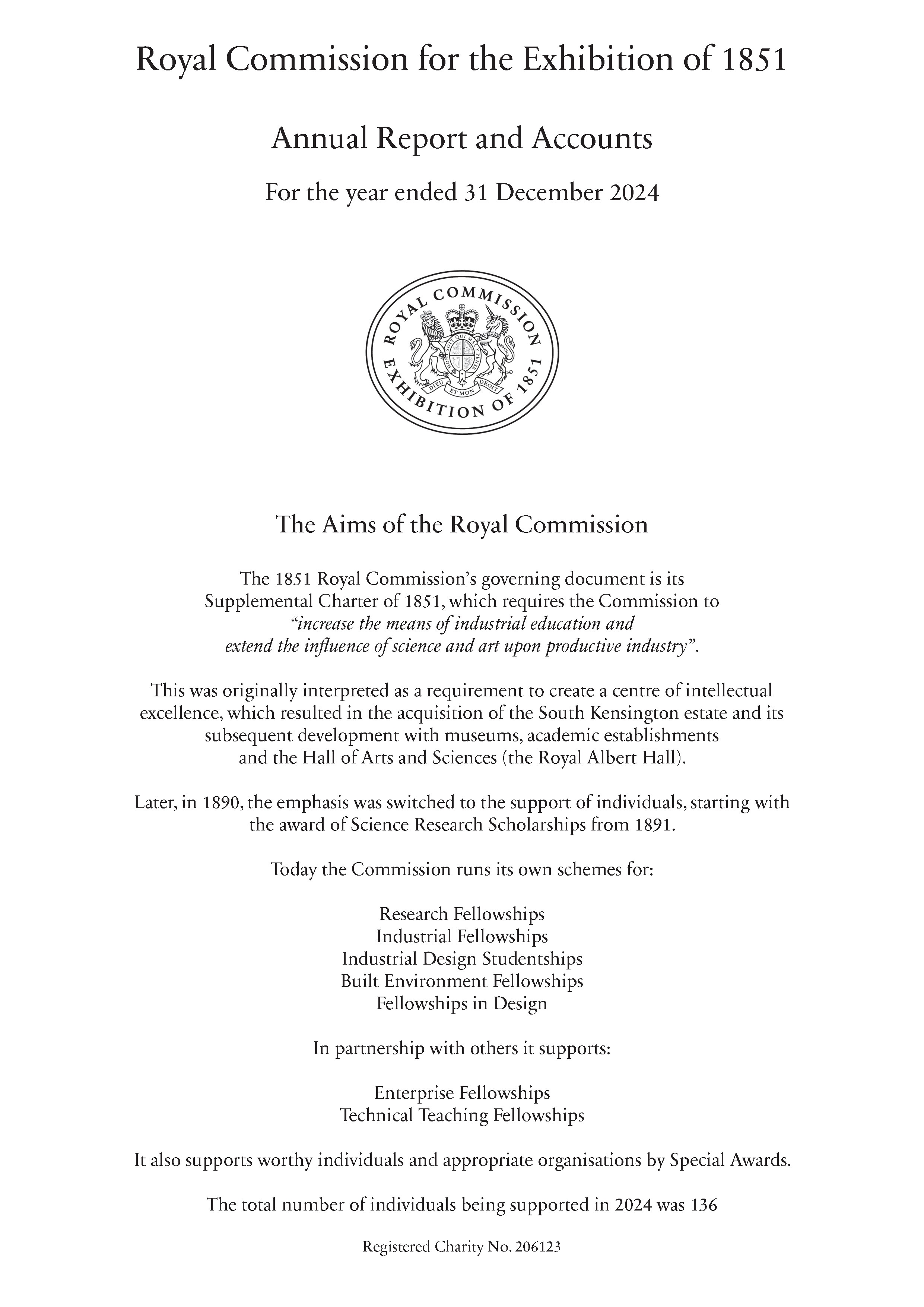 2024 Annual Report Accounts Page 01